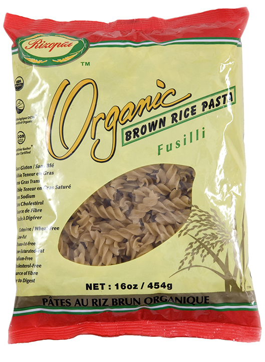 Organic Brown Rice Fusilli 454gx6